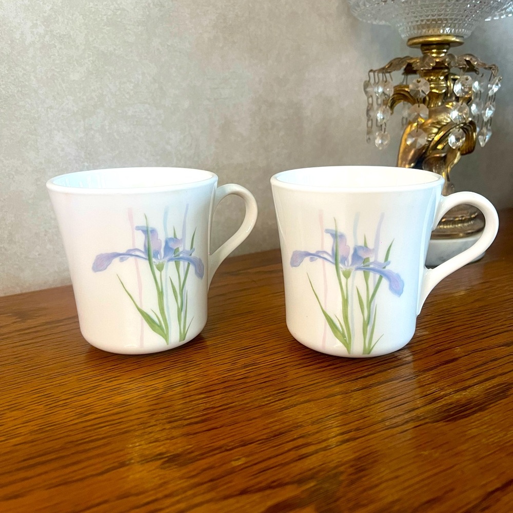 Corelle Corning Shadow Iris Cups